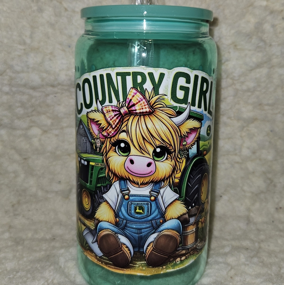 Glass libby cup